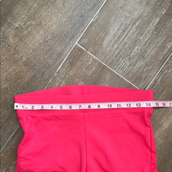 Women's Pink Lace Trim Shorts - Picture 5 of 6